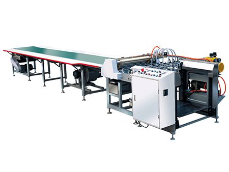 Semi Automatic Gluing Machine with Paper Feeder